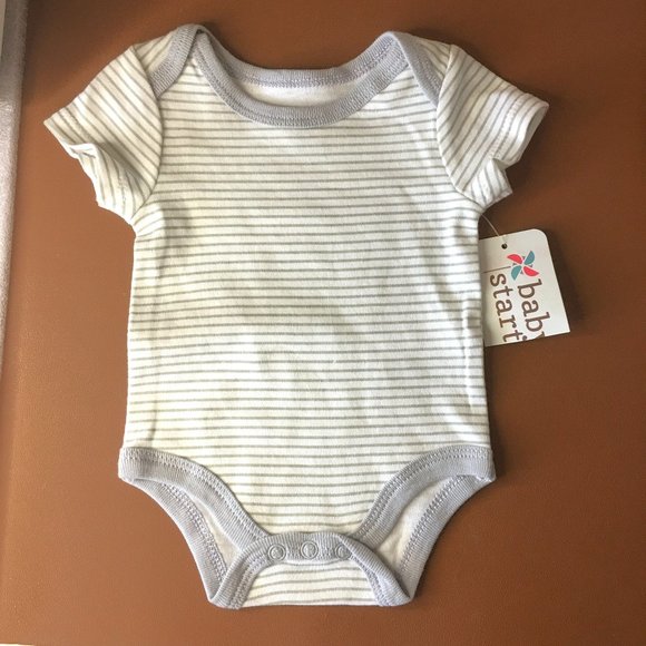 BABY STARTERS Cotton Newborn Onesie  NEW WITH TAG! - Picture 2 of 6